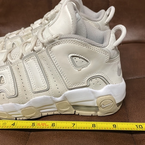 Nike Air Uptempo Kids White Sneakers - Picture 2 of 14
